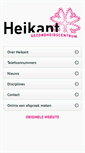 Mobile Screenshot of heikant.nl